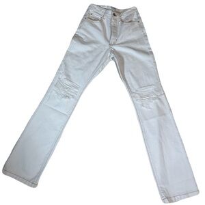 WeWoreWhat White Straight Leg Jeans